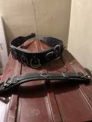 Surfaix de travail cuir noir