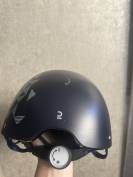 Casque bleu gris fouganza enfant S