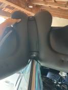 Selle de dressage Wintec Isabell Cair noire en 17 pouces