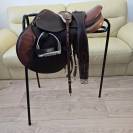 Selle d'équitation Terry's Sensor 17' mixte équipée