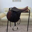 Selle d'équitation Terry's Sensor 17' mixte équipée