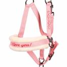 Licol et longe Love - Harry's Horse - Doubl&eacute; en fausse fourrure