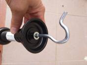 15 poignées isolantes noires pour clôture 