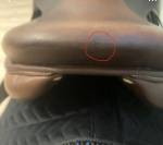 Selle mixte #Eric Thomas élite #17 pousse #étrivières #