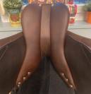 Selle mixte #Eric Thomas élite #17 pousse #étrivières #