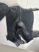 Mini chaps EQUITHEME cuir enfant 