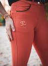 Pantalon Alpha Terracotta - JL Jump - Élastique et chic
