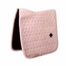 Tapis de selle Velvet Rose pale DRESSAGE - Kentucky