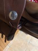 Selle MEYER semi plate taille 17 en parfait état 