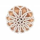 R&eacute;sille perles chignon - Horka