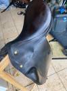 Selle de dressage noire Prestige 17 pouces