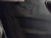 Selle Butet 17.5 plate doubll&eacute;le veau couleur Gold