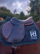 Selle Eric Thomas comme neuve, 17,5 