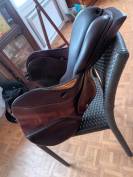 Vends selle de saut Equiline Marghe taille 18 pouces 