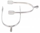 &Eacute;perons &agrave; molette dent&eacute;e fine - Harry's Horse - Acier inoxydable