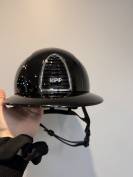 Casque KEP CROMO 2.0 M&Eacute;TAL Noir STRASS