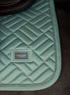 Tapis de selle Modern Mint Green - Equestrian Stockholm - Tissu en bambou