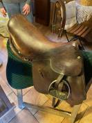 Selle mixte artisanale (fabrication fran&ccedil;aise)