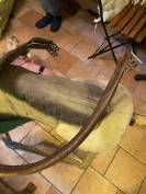 Selle mixte artisanale (fabrication fran&ccedil;aise)