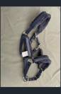 Licol bleu marine moumoute  Taille grand cheval  &Eacute;quita