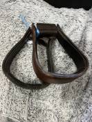 &Eacute;trier cheval cavalier &eacute;quitation  Western cuir et clas