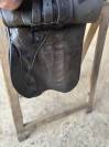Selle de dressage brune 