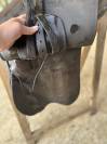 Selle de dressage brune 
