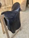 Selle de dressage brune 