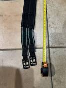 Sangle cheval avec &eacute;lastique  Noir 125 cm