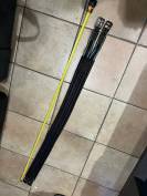 Sangle cheval avec &eacute;lastique  marron 125 cm