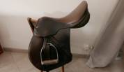 Selle de cheval en cuir