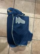 Sac de pansage fouganza bleu