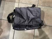 Sac de pansage fouganza marron pour  brosse &eacute;quitation 