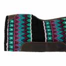 Tapis de selle western en laine multi-couleurs - Pool's - Haute qualit&eacute;