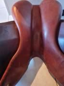 Selle Childeric 17' marron clair