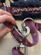 Ensemble licol + longe en mouton Fouganza 