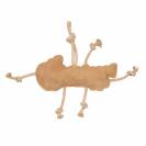 Jouet pour cheval Pomme 3D - EQUESTRO - Daim r&eacute;sistant