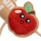 Jouet pour cheval Pomme 3D - EQUESTRO - Daim r&eacute;sistant