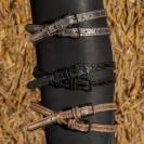 Lani&egrave;re d'&eacute;peron motif l&eacute;zard - Harry's Horse - Cuir