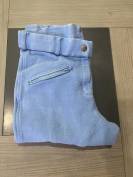 Pantalon &eacute;quitation femme ou mixte bleu clair ciel tail