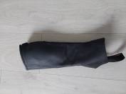 Mini chaps Equicomfort 10-12 ans en cuir noir