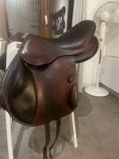 Selle Forestier 17 pouces Boeckelo  2A Ch&acirc;taigne