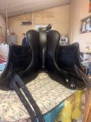 Selle de dressage forestier