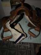 Selle western maron lakota