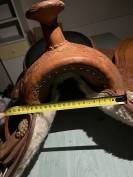 Selle western maron lakota