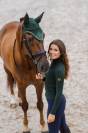 Bonnet anti-mouches FOREST GREEN - Equestrian Stockholm