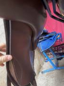 Sella da salto ostacoli Eric Thomas  17.5" - 2016