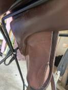 Sella da salto ostacoli Eric Thomas  17.5" - 2016