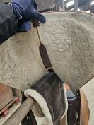 Selle western continental saddlery d'occasion 