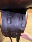 Selle Antares dressage  marron 17"